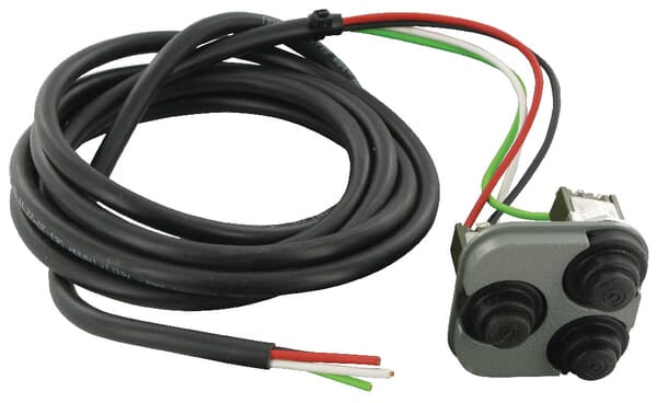 Holder with 3 switches