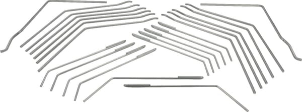 Set of harrow tines 3.00m Org.