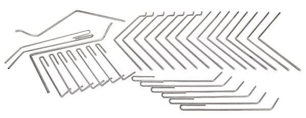 Set of harrow tines 4.00m Org.