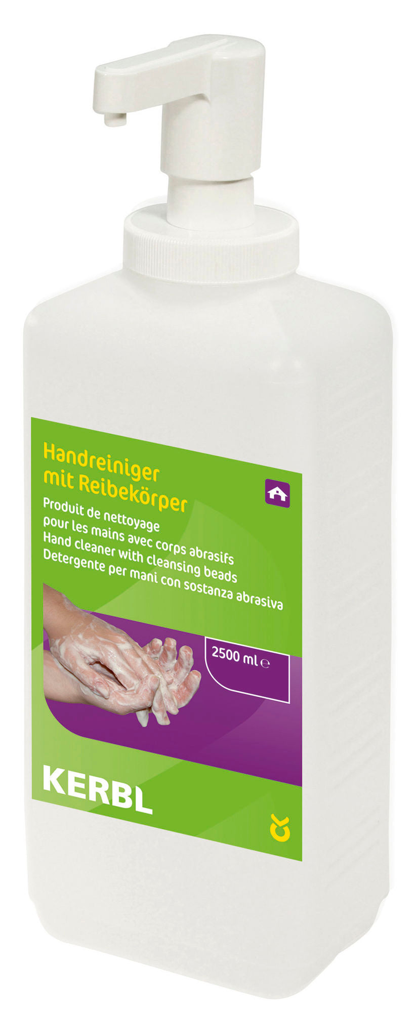Kerbl Set Handrein. mit Reibekörpern aus der Natur, 2500ml+Pumpe 1 Stück 151195