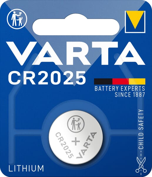 KRAMP Trockenbatterie CR 2025 Varta VT6025