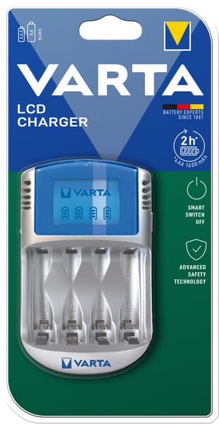 KRAMP Batterieladegerät LCD Charger VT57070