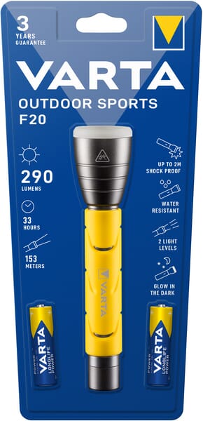 Lampe de poche 5W LED 2AA