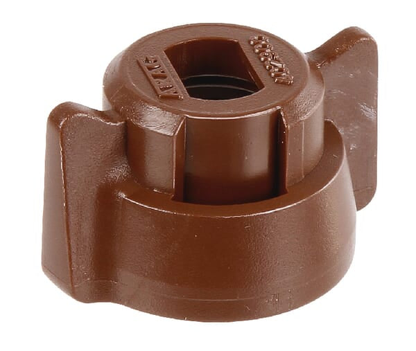 Arag Düsenkappe 8 mm braun - 25 Stück 40290007P025
