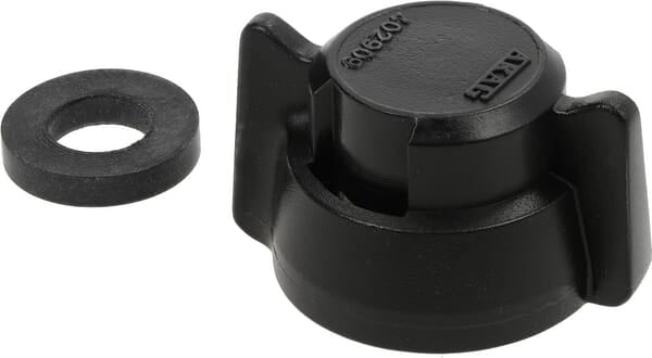 Arag Düsenkappe schwarz - 25 Stück 40290901P025