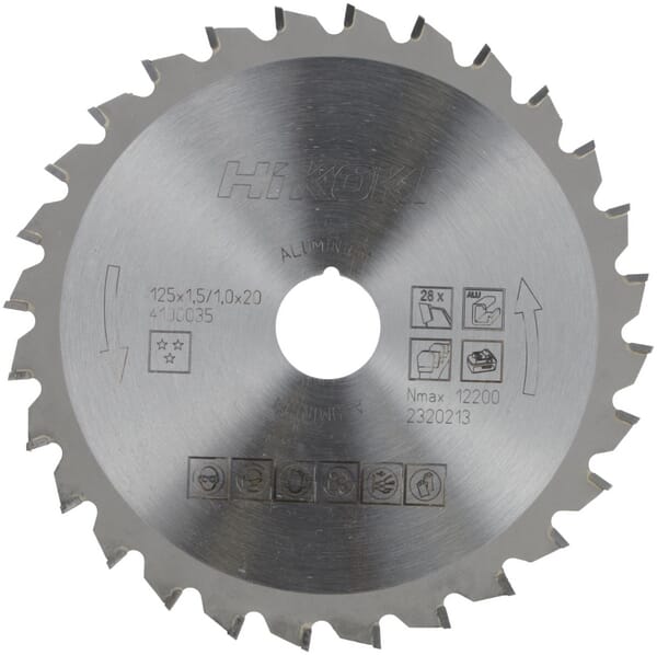 Saw blade 125x20 Z28