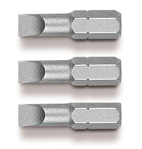 Embouts plats 1/4" Combi 4x0,5 / 5,5x0,8 / 6,5x1,2-25mm