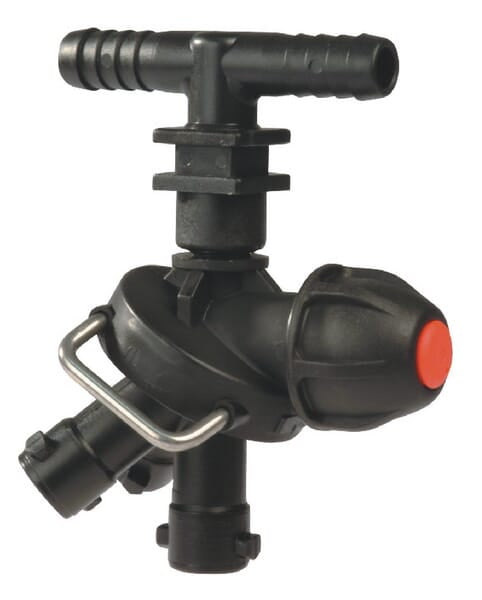 Arag Düsenhalter 3fach m. 1/2" Tülle 4133222