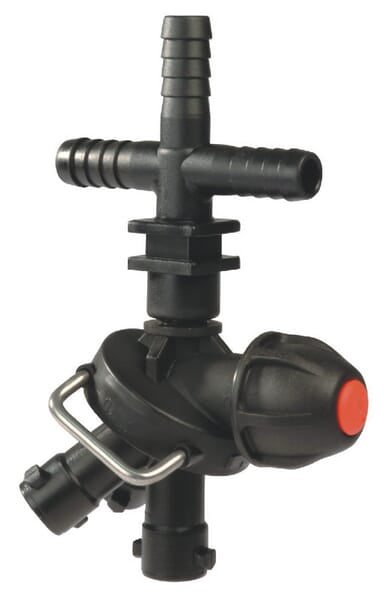 Arag Düsenhalter 3fach m. 1/2 Tülle 4133232