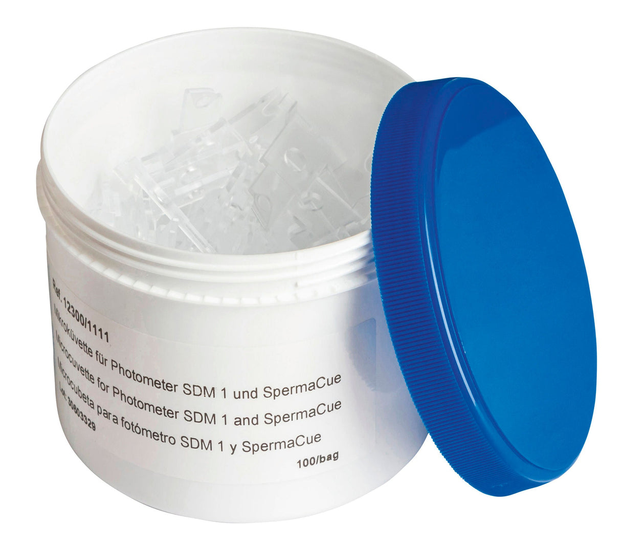 Kerbl Microcuvettes für SDM1 (100St) für altes und neues Photometer 229915