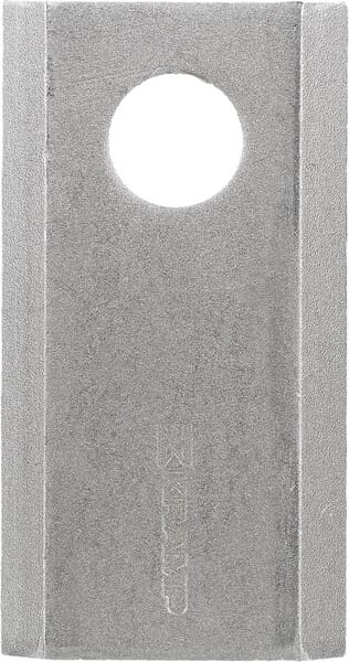 KRAMP Mähmesser links / rechts 96x50x4 mm, Bohrung Ø 19 mm, geeignet für Pöttinger, 25er-Packung - 25 Stück 434994KR