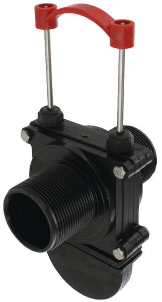 Arag Muffenschieber 1 1/2" AG/AG 450016