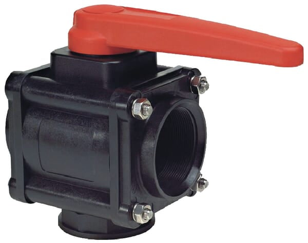 Arag Kugelhahn 3 - Wege 1 1/4" 16ba 453024A55