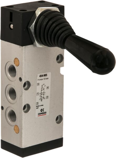 Camozzi 5/2-Wege-Ventil, Handhebel 454905