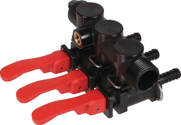 Control valve 3 sections Arag