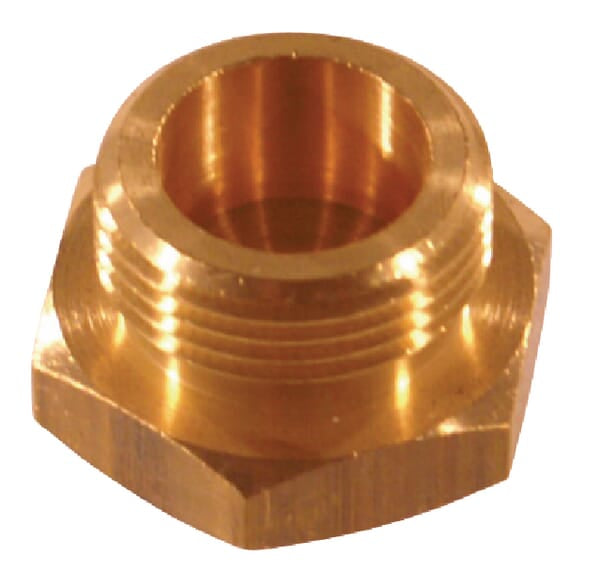 Plug brass 3/4"