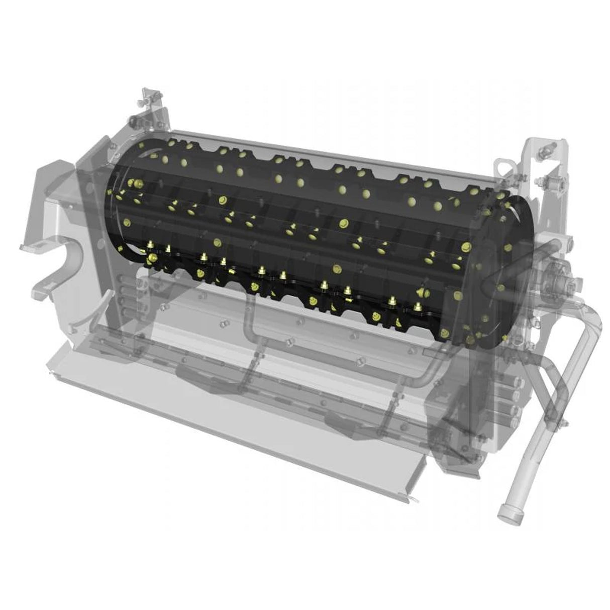 New Holland / Case DFR Satz mit gezahnten Messern 47626192 original CNH Ersatzteil