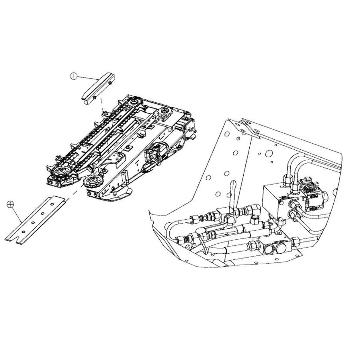 New Holland original Ersatzteil NACHRUST, MAHDRESCHE 47710653