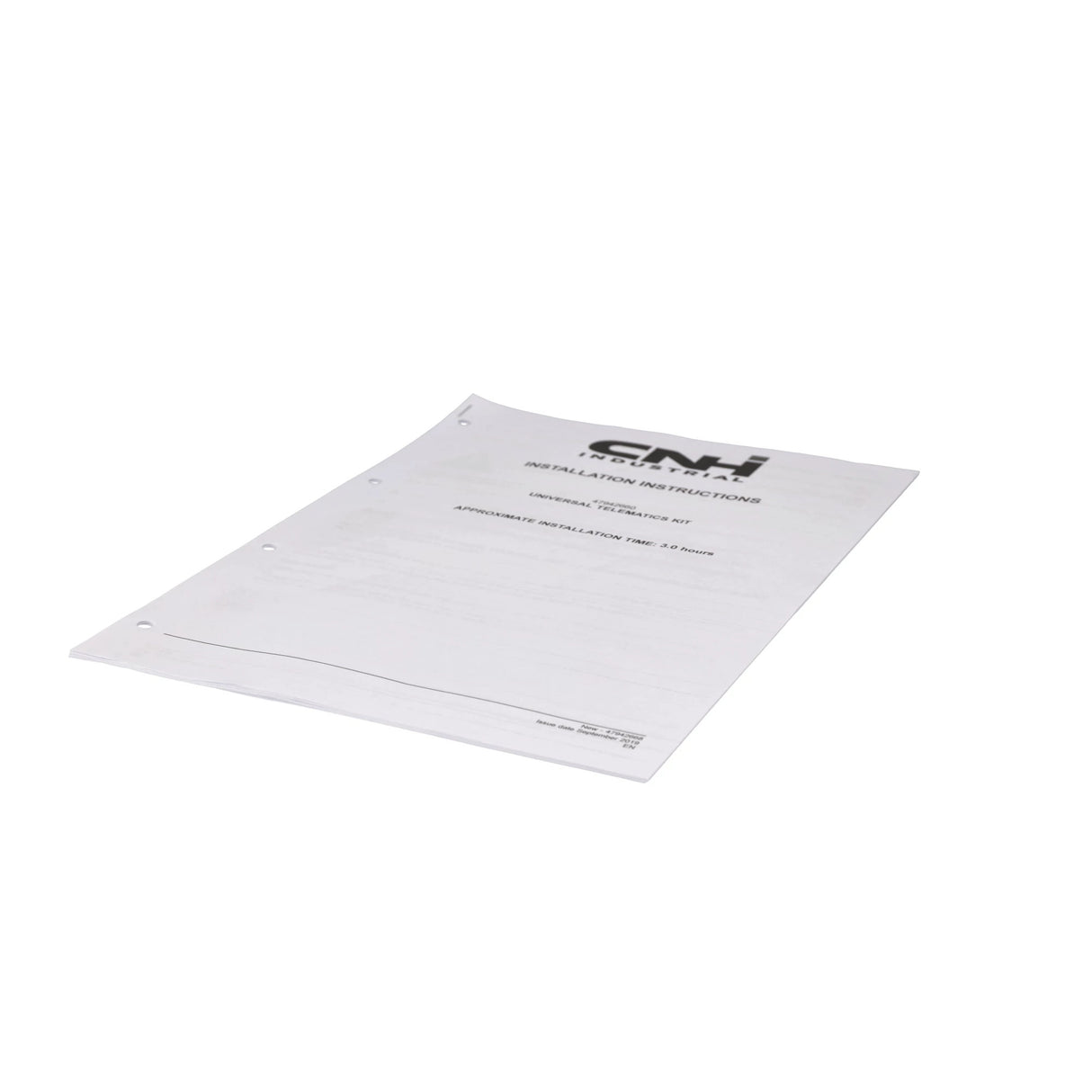 Original New Holland CNH Ersatzteil Nummer 47942668 HANDBUCH