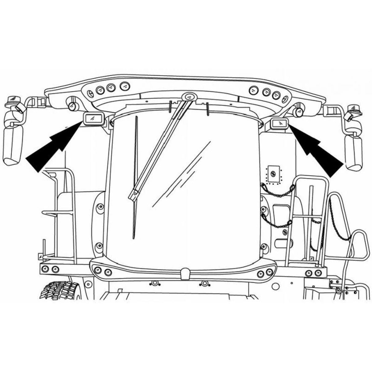 New Holland original Ersatzteil NACHRUST, MAHDRESCHE 47984764