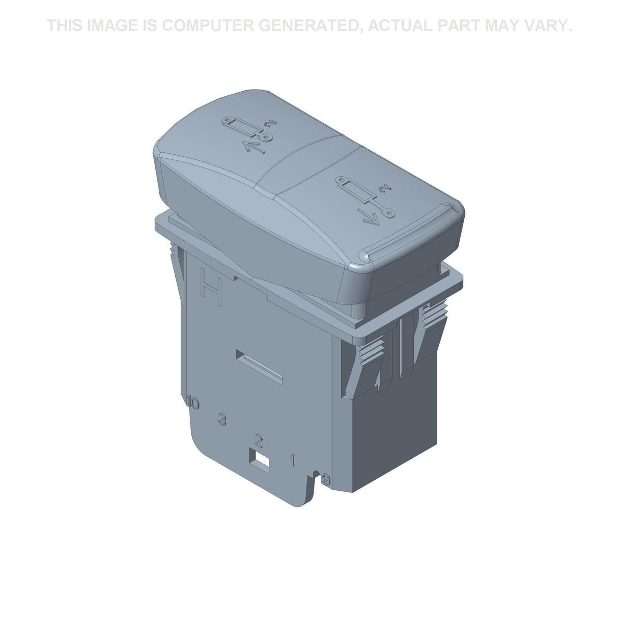 New Holland original Ersatzteil HEBELSCHALTER 48098596