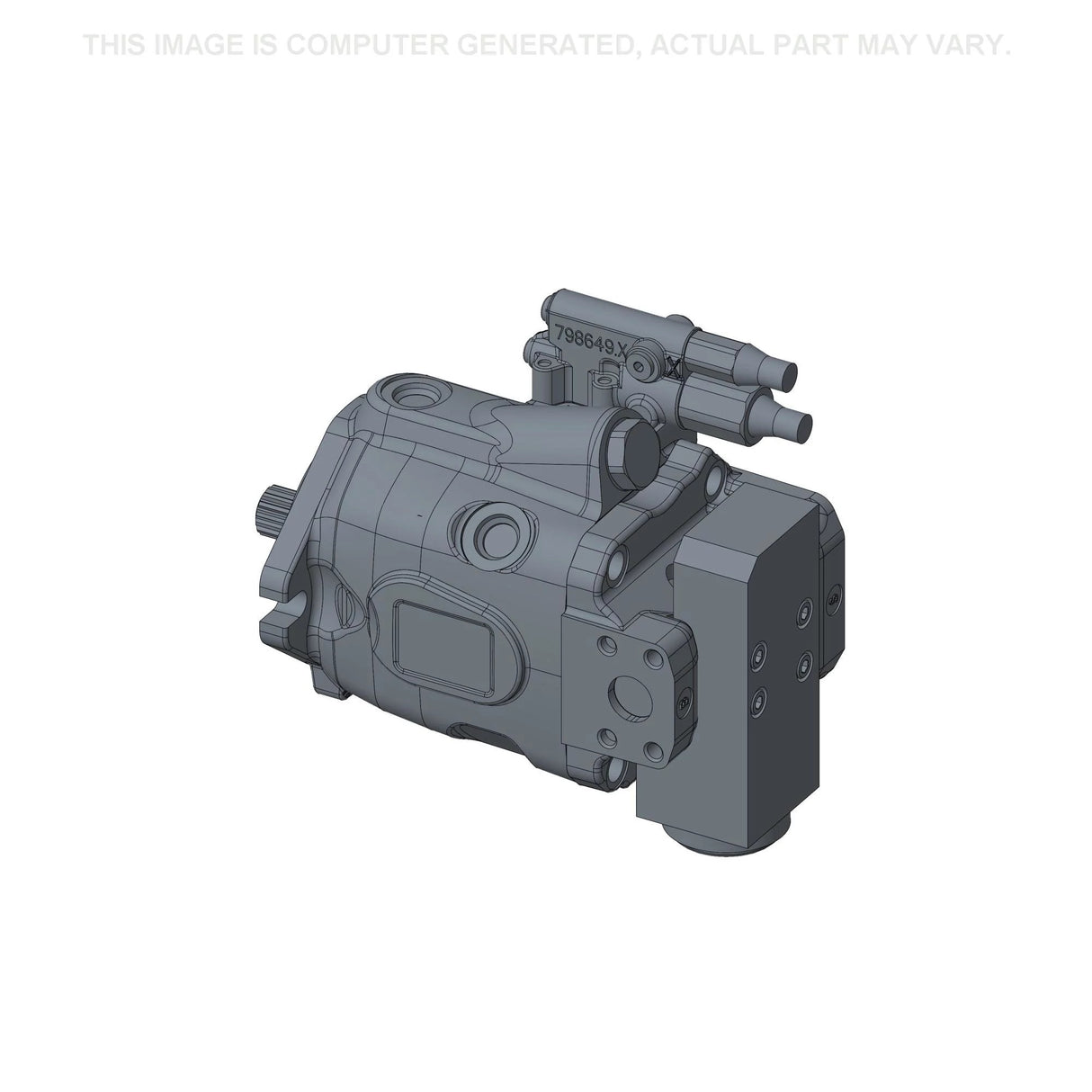 Original New Holland CNH Ersatzteil Nummer 48167706 HYRAULIKPUMPE