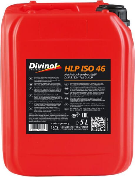 Divinol Hydrauliköl HLP ISO 46 20 Liter - 48870K030