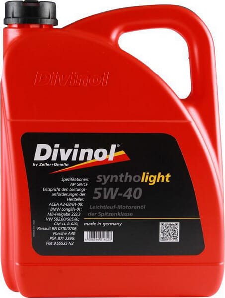 KRAMP Motoröl Divinol Syntholight 5W-40 5L 49520K007