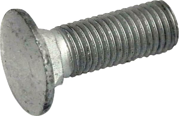 FLAT ROUND SCREW 4KT AN - 10 pieces