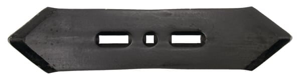 Embout de cultivateur 420x100x12mm, réversible, plat, 3 trous, adapté à Köckerling