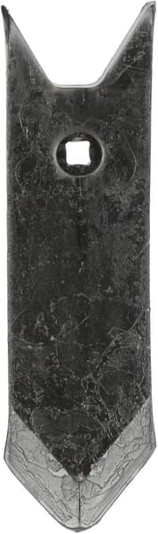 KRAMP Grubberspitze 290x80x15mm, gekrümmt, 1 Loch, passend für Köckerling 506069KR