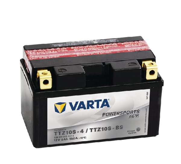 KRAMP Batterie 12V 8Ah 150A AGM Powersports VARTA 508901015I314PS