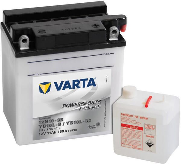 Batterie 12V 11Ah 150A Sports motorisés Freshpack VARTA