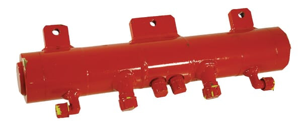 Cylindre à couteaux, mullos à l'arrière