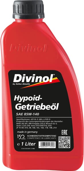 KRAMP Divinol Hypoid Getrieböl 85W-140 1l 51980C090