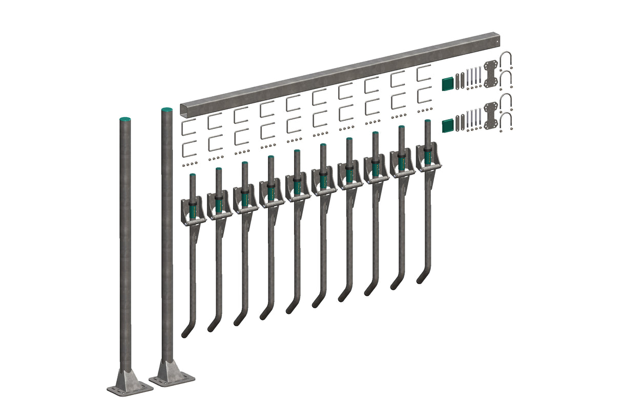 Royal de Boer FingerGate auf Boden 300 cm, exkl. Bodenanker - 5550-4880-301