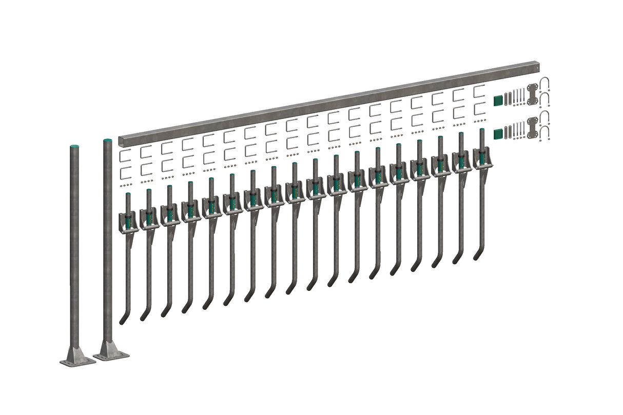 Royal de Boer FingerGate auf Boden 500 cm, exkl. Bodenanker - 5550-4880-501