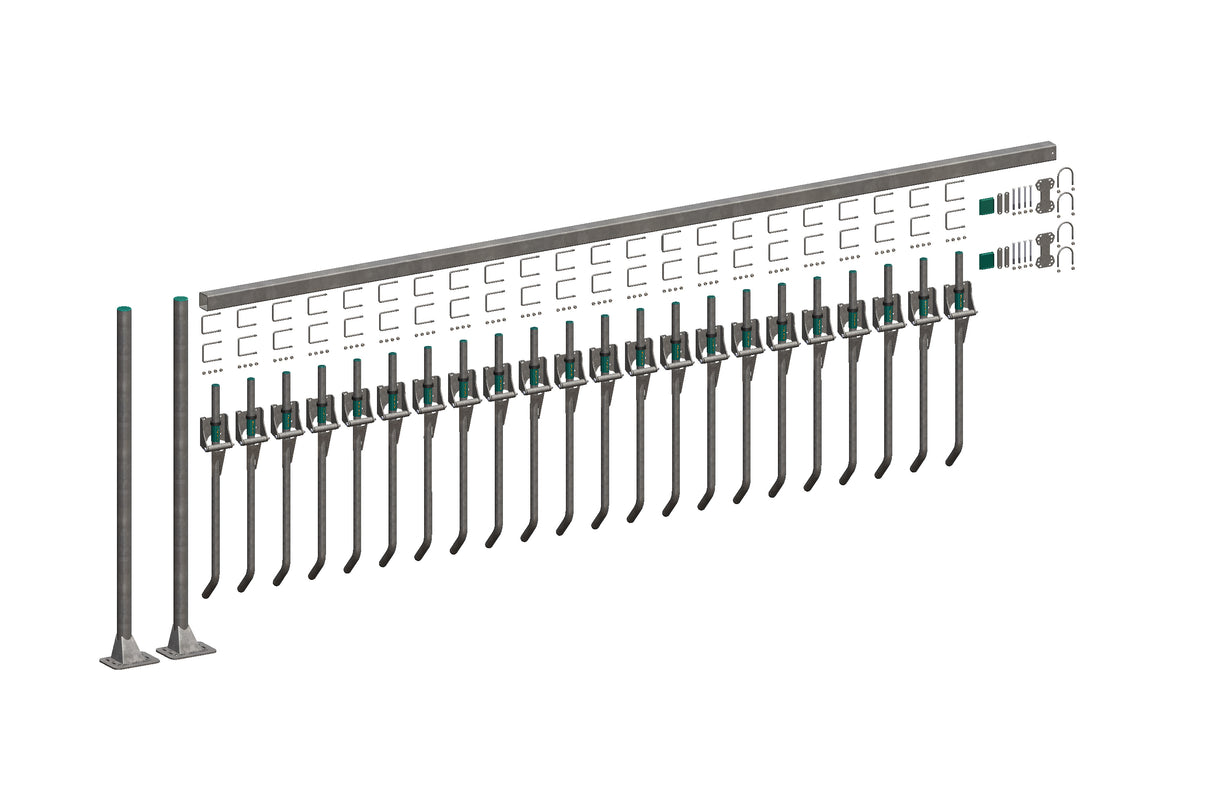 Royal de Boer FingerGate auf Boden 600 cm, exkl. Bodenanker - 5550-4880-601