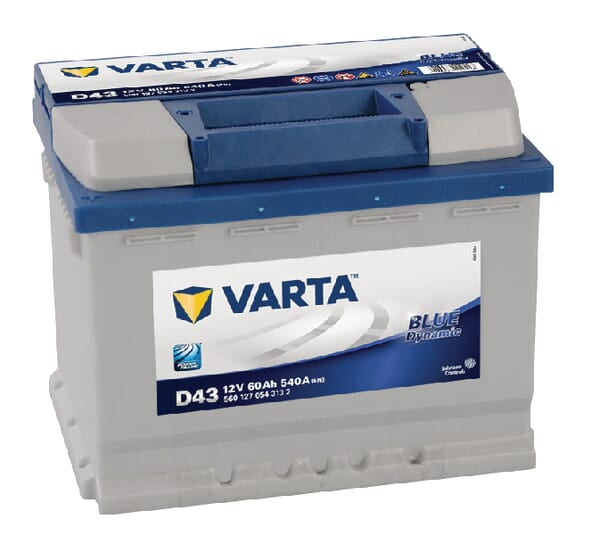 KRAMP Batterie 12V 60Ah 540A Blue Dynamic VARTA 5601270543132