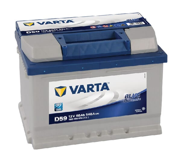 KRAMP Batterie 12V 60Ah 540A Blue Dynamic VARTA 5604090543132