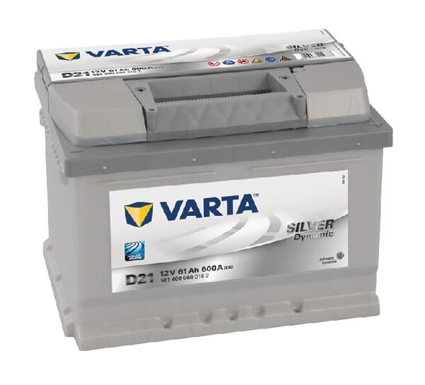 KRAMP Batterie 12V 61Ah 600A Silver Dynamic VARTA 5614000603162
