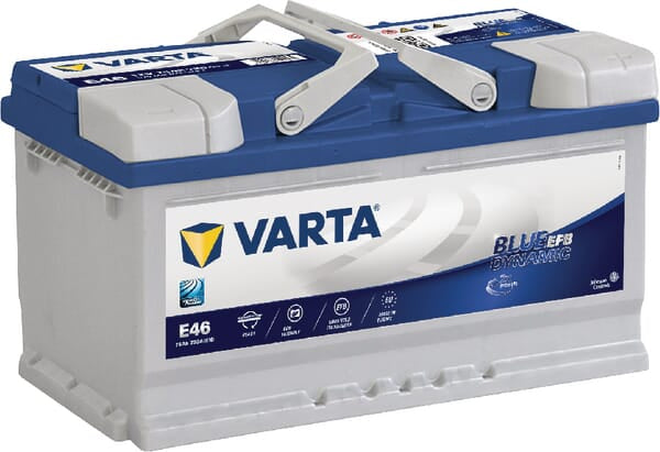 KRAMP Batterie 12V 75Ah 730A Blue Dynamic EFB VARTA 575500073D842