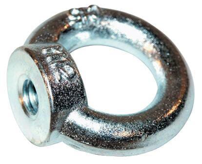 KRAMP Ringmutter verz. M16 - 10 Stück 58216