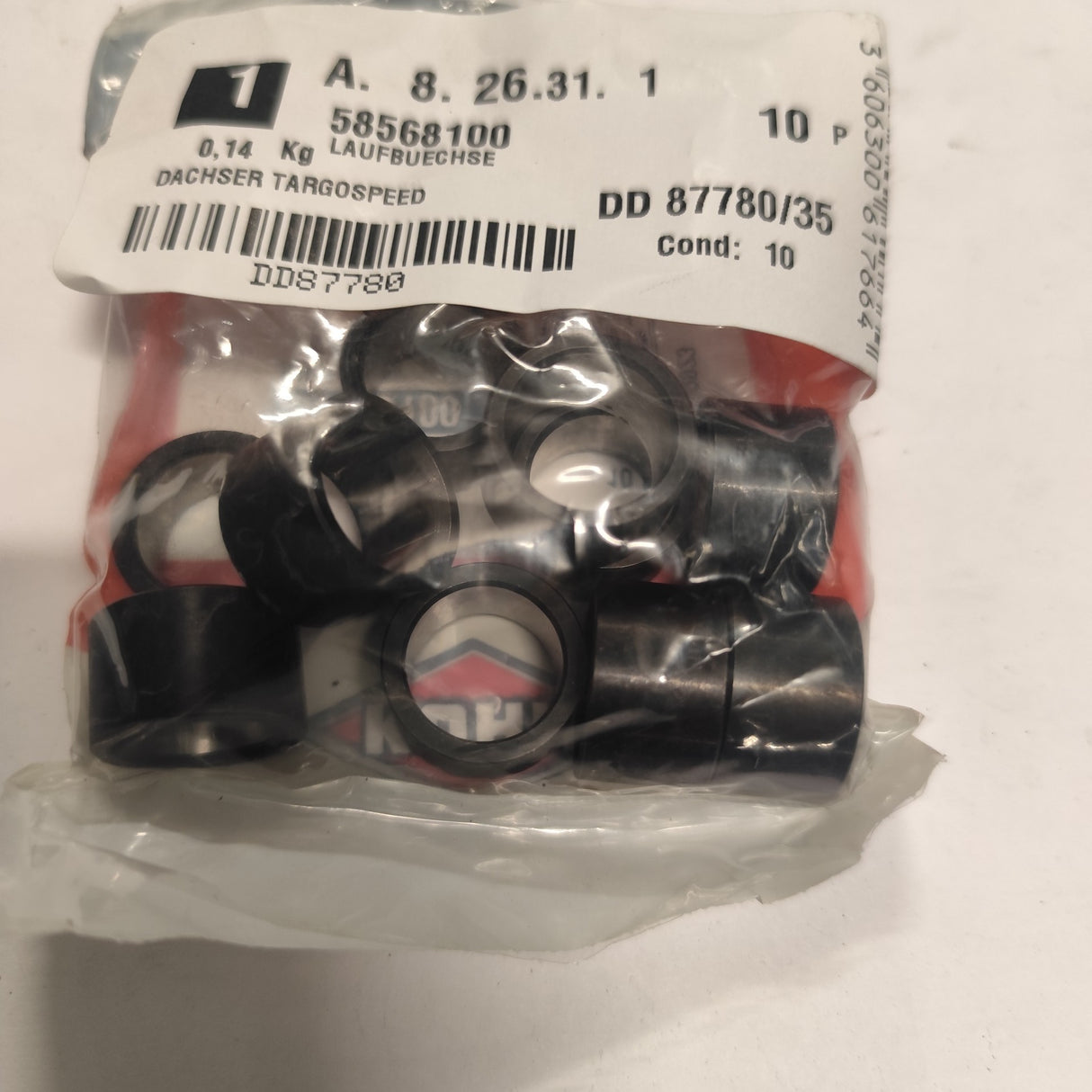 KUHN LAUFBUECHSE - 10 Stück 58568100