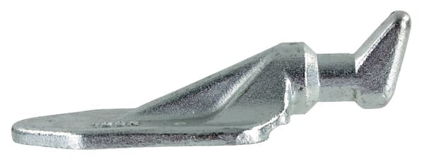 Hinge bolt on the right