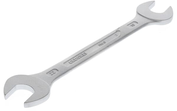 Double open-end wrench 19.0 mm 22.0mm, Gedore