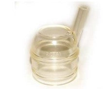 FULLWOOD PVC-Aufsatz für Melkbecherhülse 25mm, mit Luftanschluss 20161 (607-000-020-161)