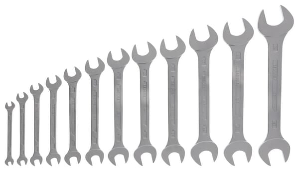 KRAMP Doppelmaulschlüssel, Satz 6-32 mm (12x) 612GED