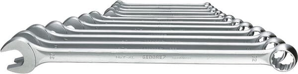 KRAMP Ringmaulschlusselsatz lang 12-tlg. SL7XL012