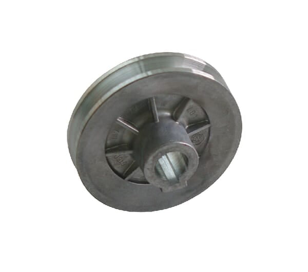 V-belt pulley transmission